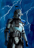 CAPTAIN REX - Pen Art Print