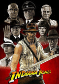 INDIANA JONES - Pen Art Print