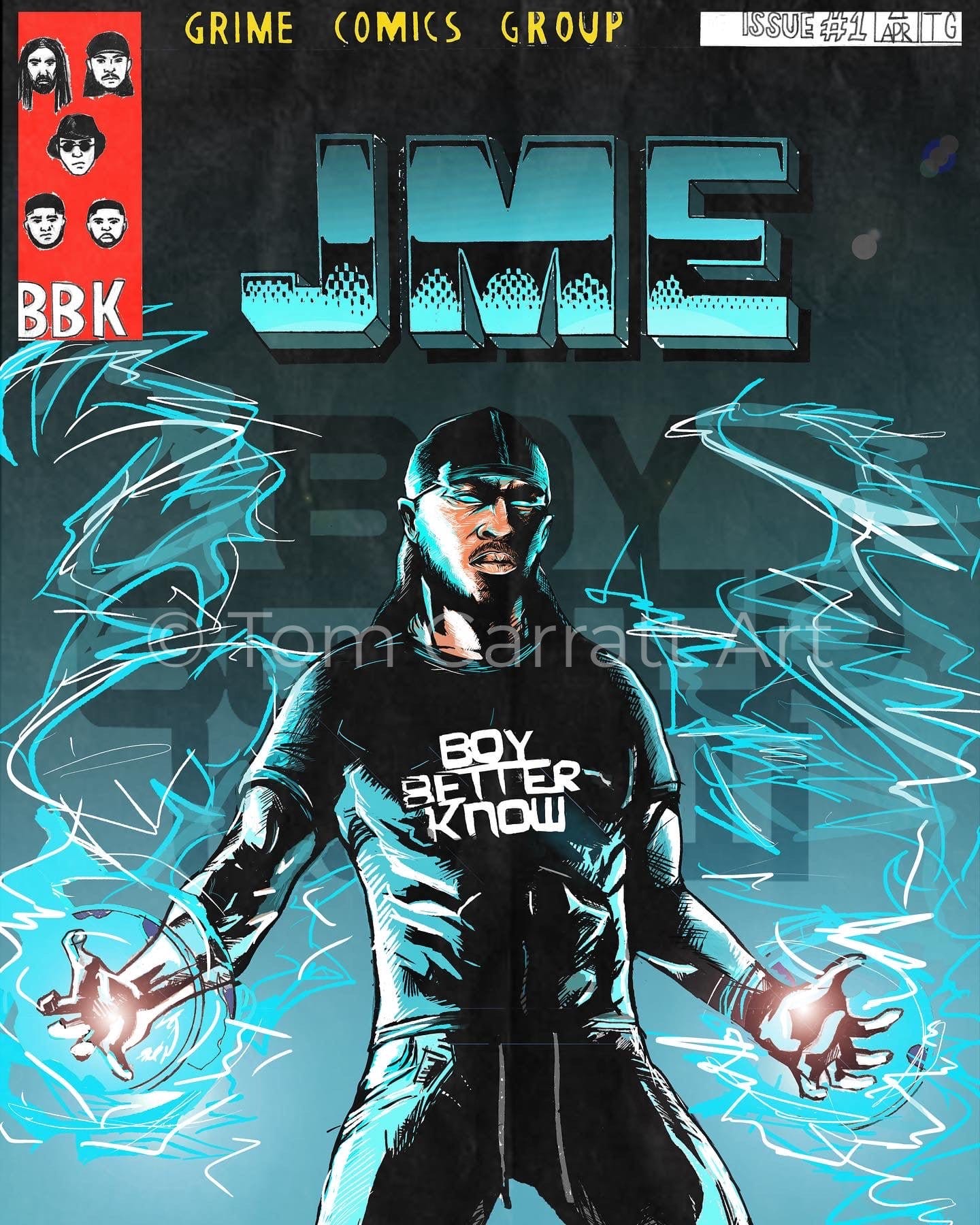 JME COMIC 2 - Digital Art Print