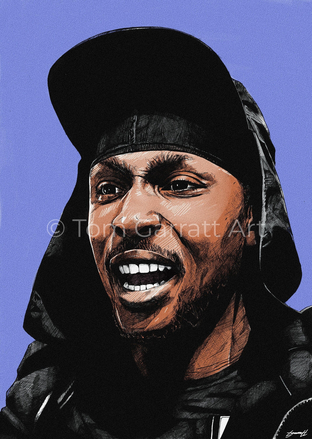 JME - Pen Art Print