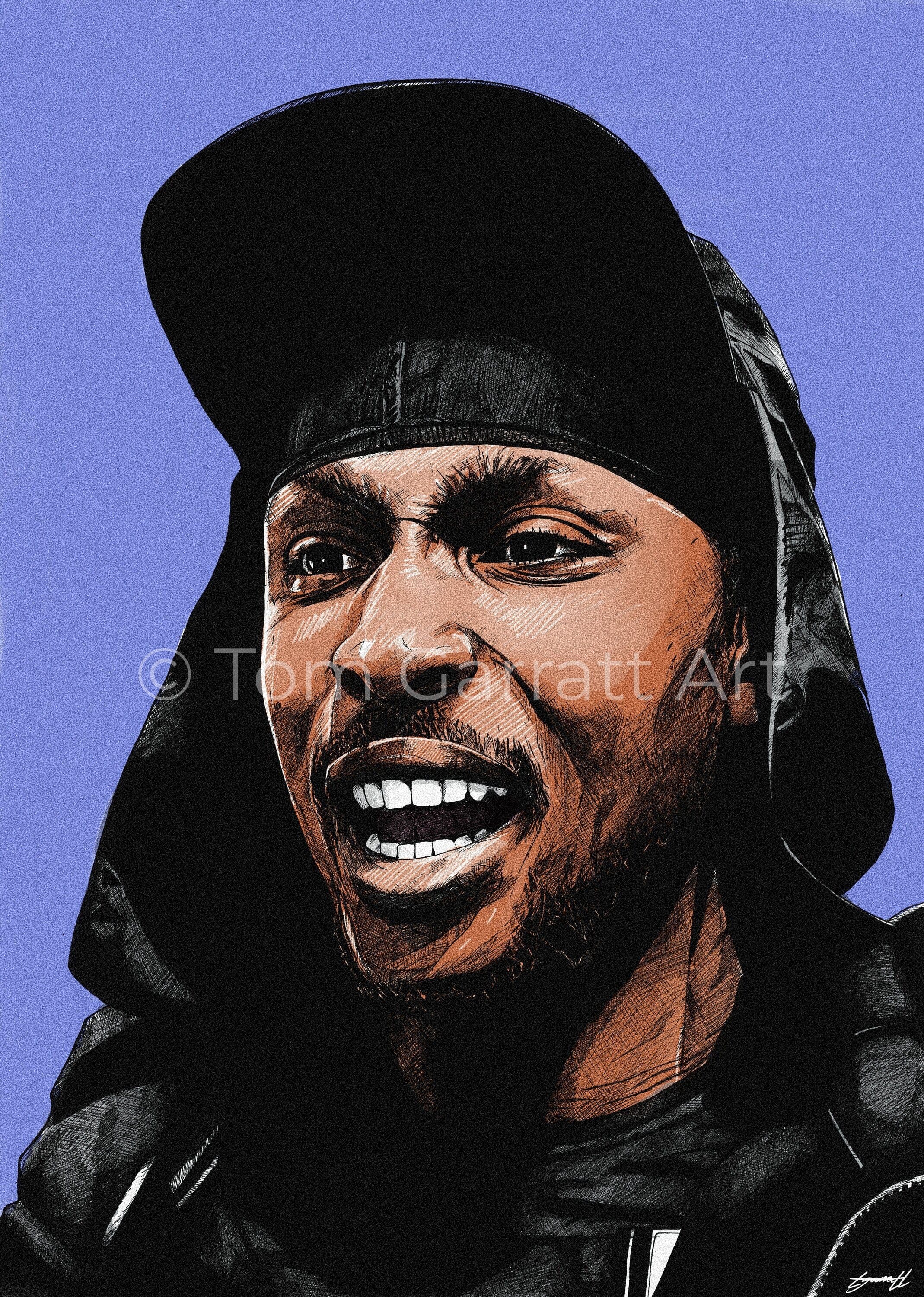 JME - Pen Art Print