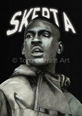 SKEPTA - Pen Art Print