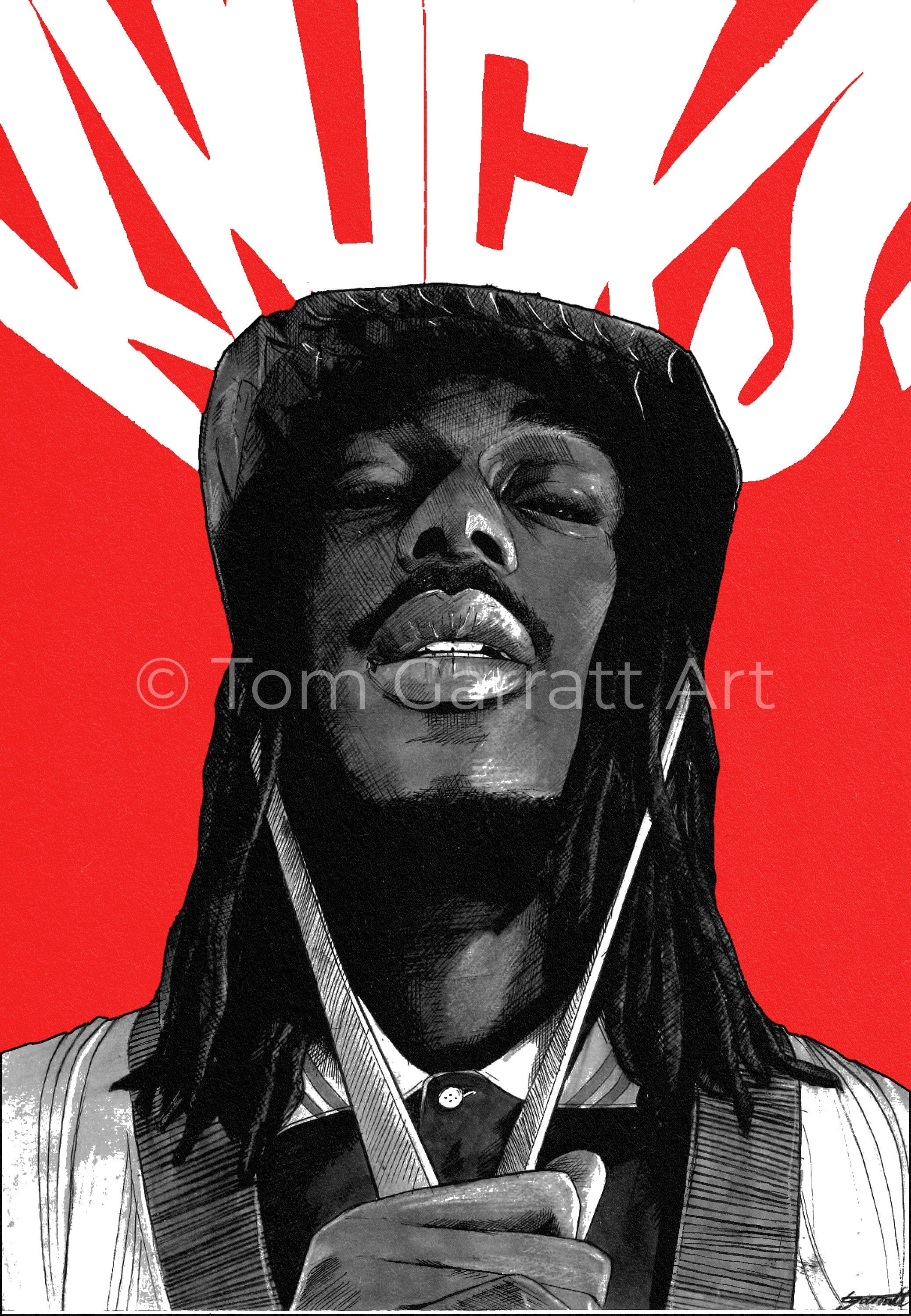 KNUCKS - Pen Art Print