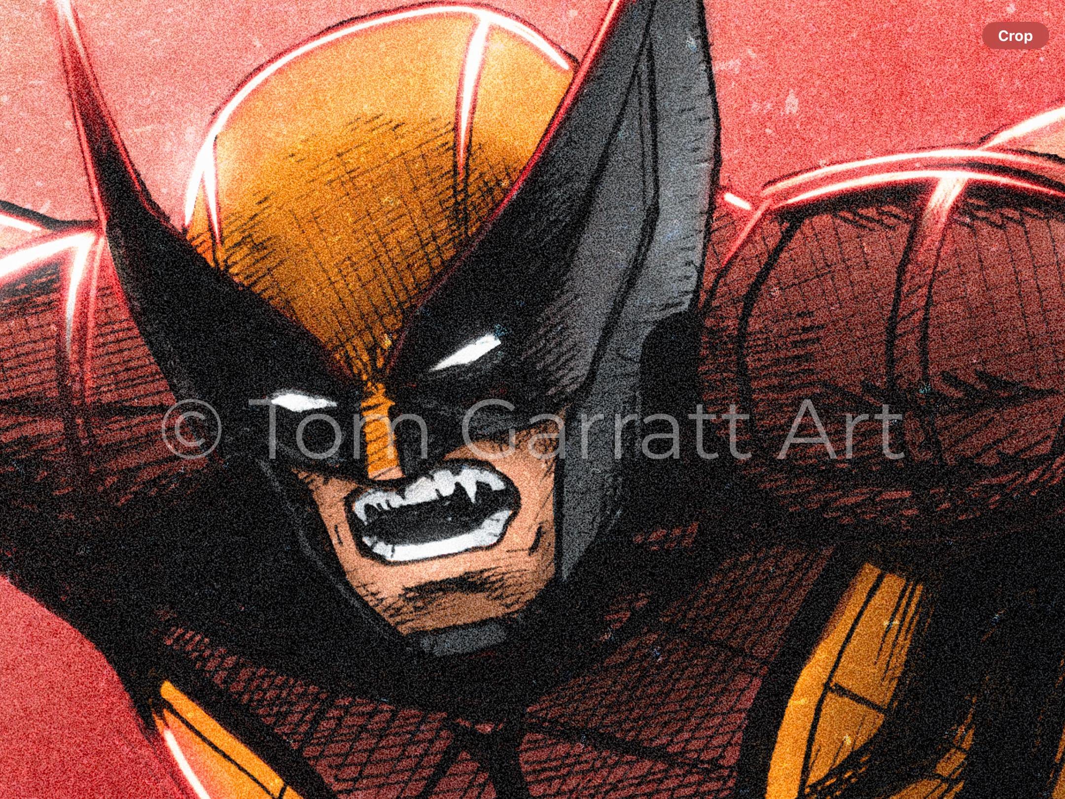 DEADPOOL & WOLVERINE - Pen Art Print