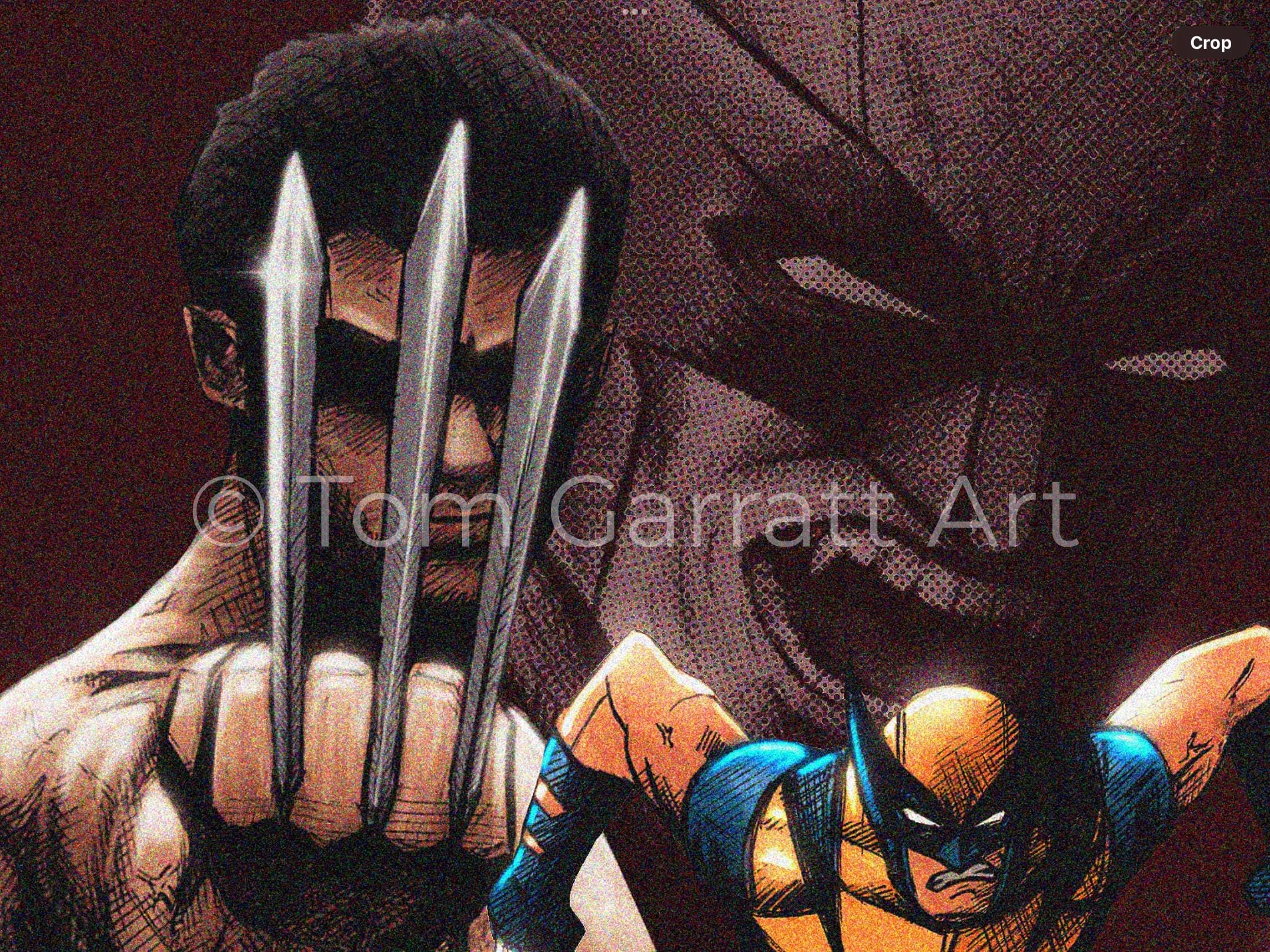 WOLVERINE LOGAN - Pen Art Print