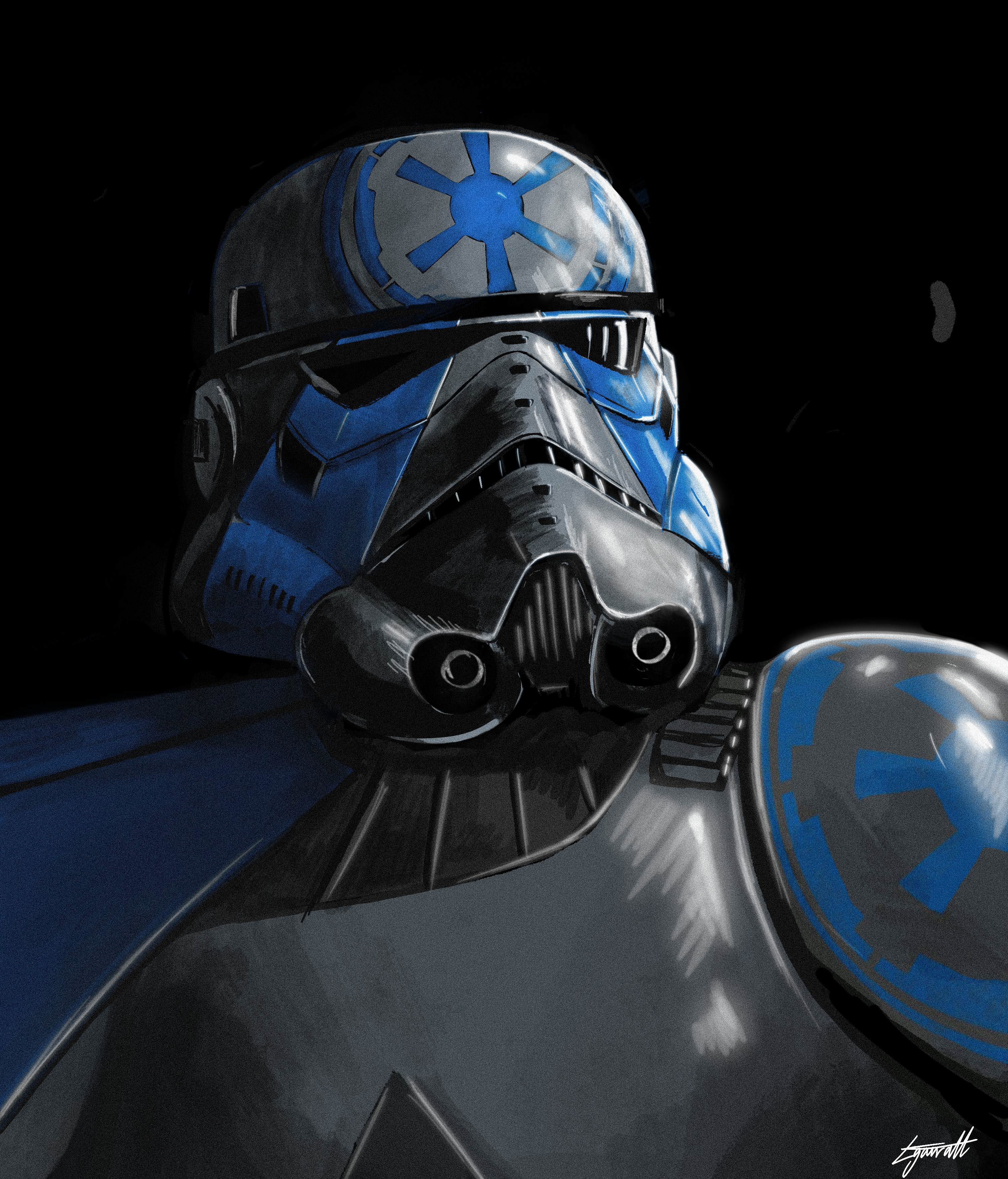 STORMTROOPER - Digital Art Print