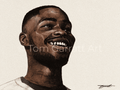DAVE - Pen Art Print