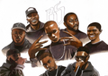 RUFF SQWAD GRIME - Pen Art Print