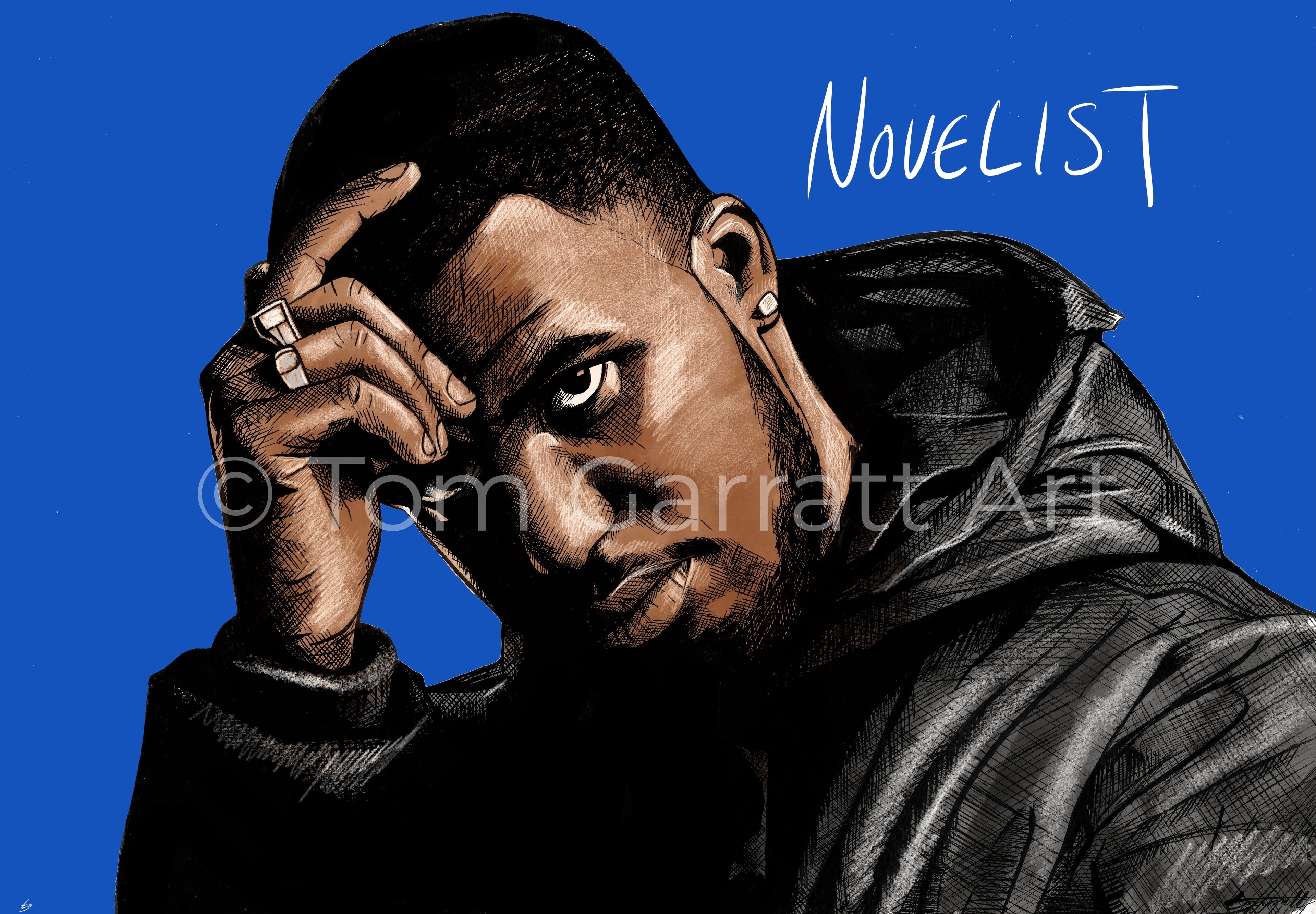 NOVELIST - Pen Art Print