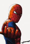 SPIDER-MAN - Pen Art Print