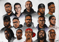 UK RAP GRIME - Pen Art Print